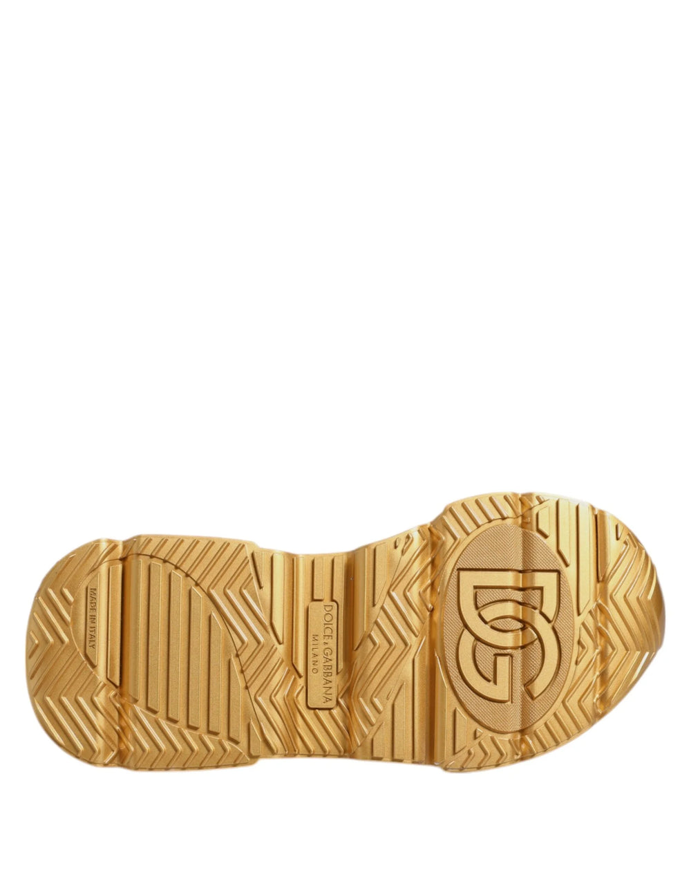 Dolce & Gabbana White Gold Daymaster Low Top Sneakers Shoes - EU36.5/US6 - Sneakers