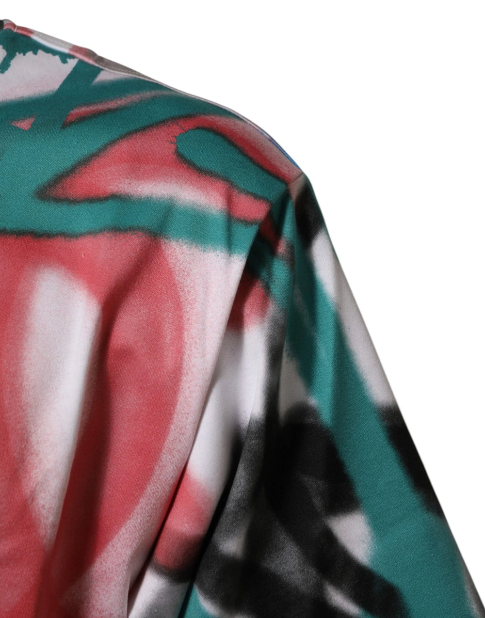 Dolce & Gabbana White Graffiti Crew Neck Short Sleeves T-shirt - T-Shirts