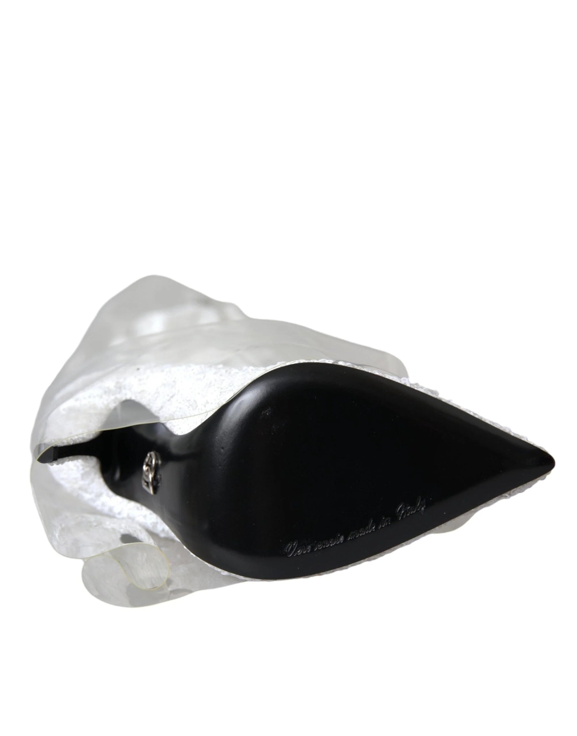 Dolce & Gabbana White Heels Stiletto Knee High Boots Shoes - Boots