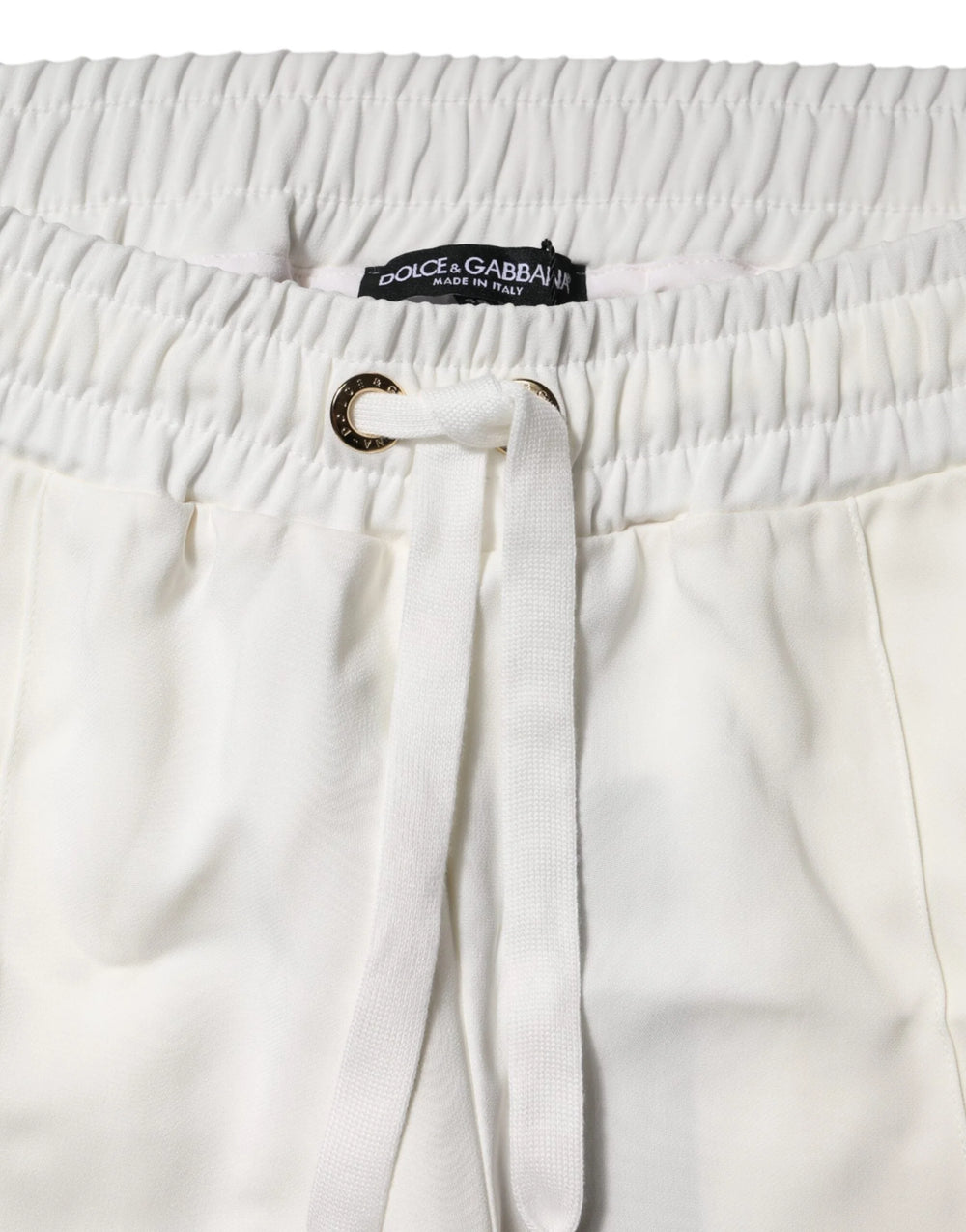 Dolce & Gabbana White Jogger Sweatpants Pants - IT48|XXL - Joggers