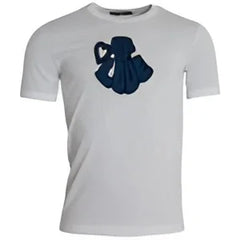 Dolce & Gabbana White King Of Love Round Neck Short Sleeves T-shirt - T-Shirts