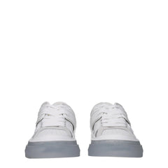 Zapatillas bajas Dolce & Gabbana de cuero blanco