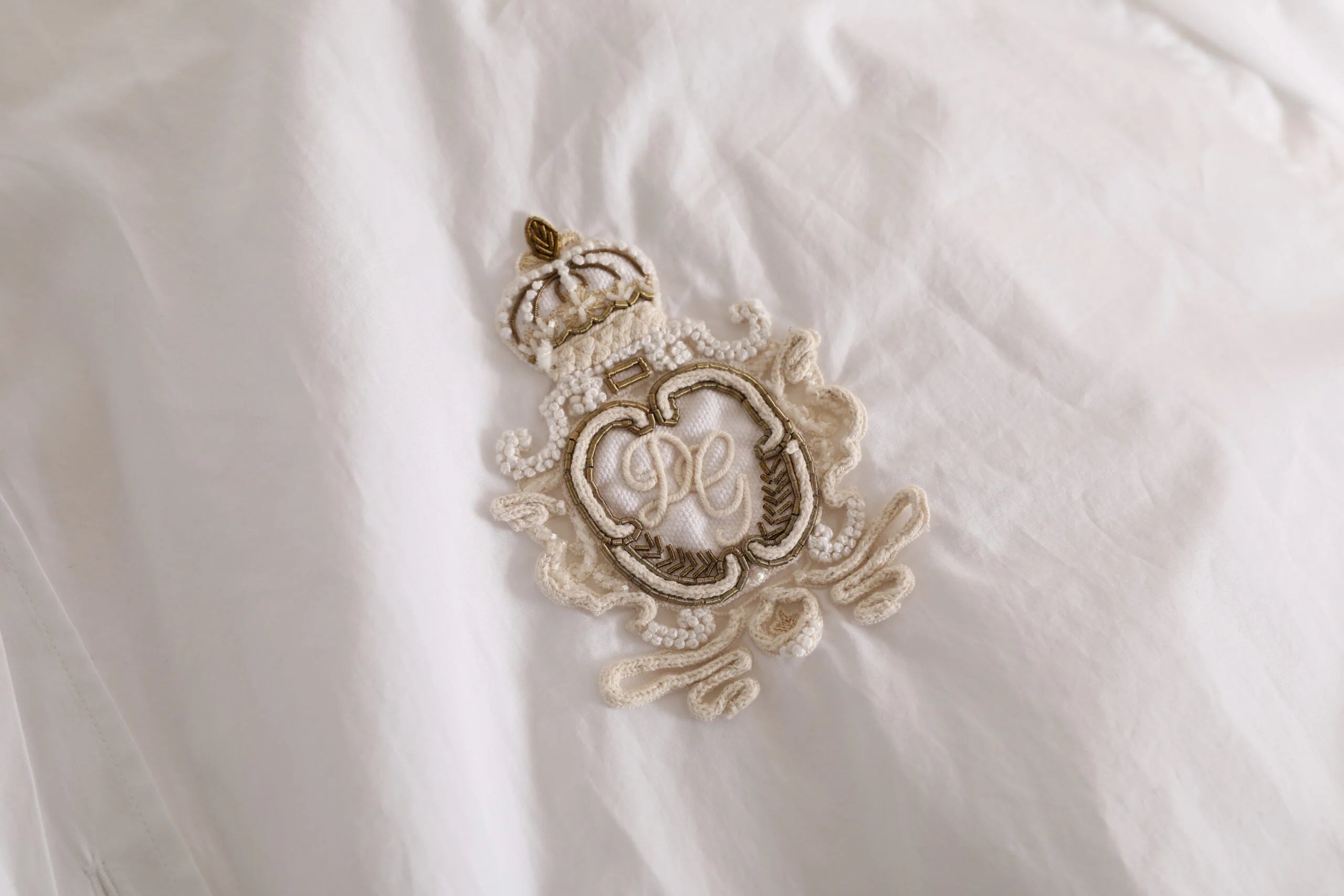 Dolce & Gabbana White Logo Cotton Casual Long Sleeves Shirt - IT41 | L - Shirts