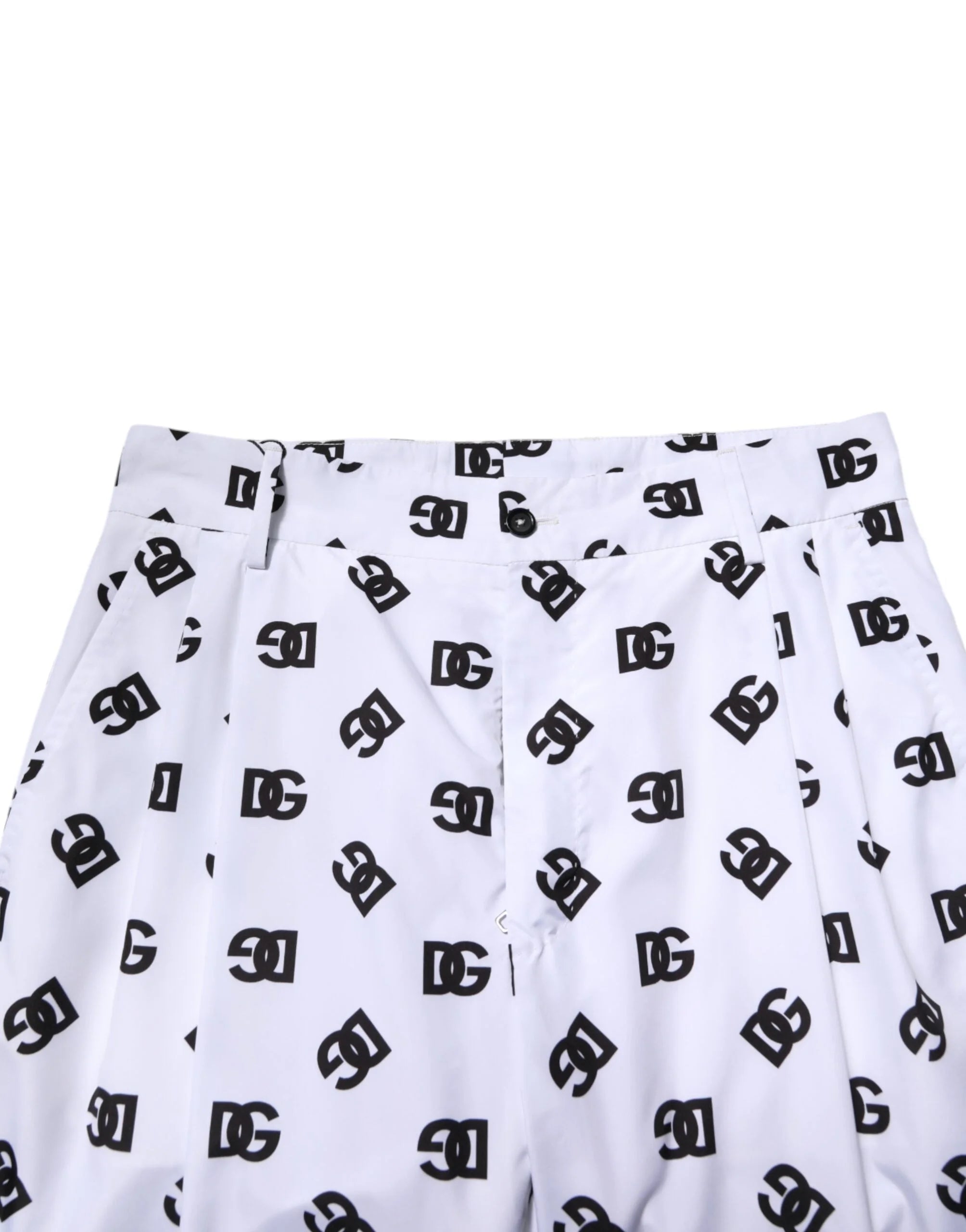 Dolce & Gabbana White Logo Cotton Skinny Denim Trouser Pants - IT48 | M