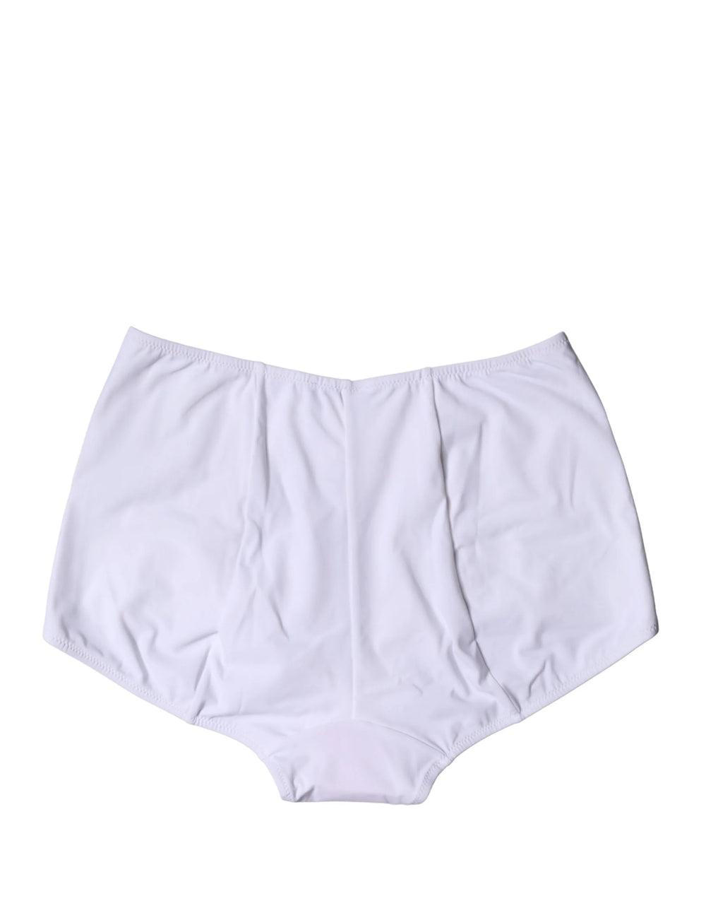 Dolce & Gabbana White Logo Girdle High Waist Panty Underwear - IT1 | XS