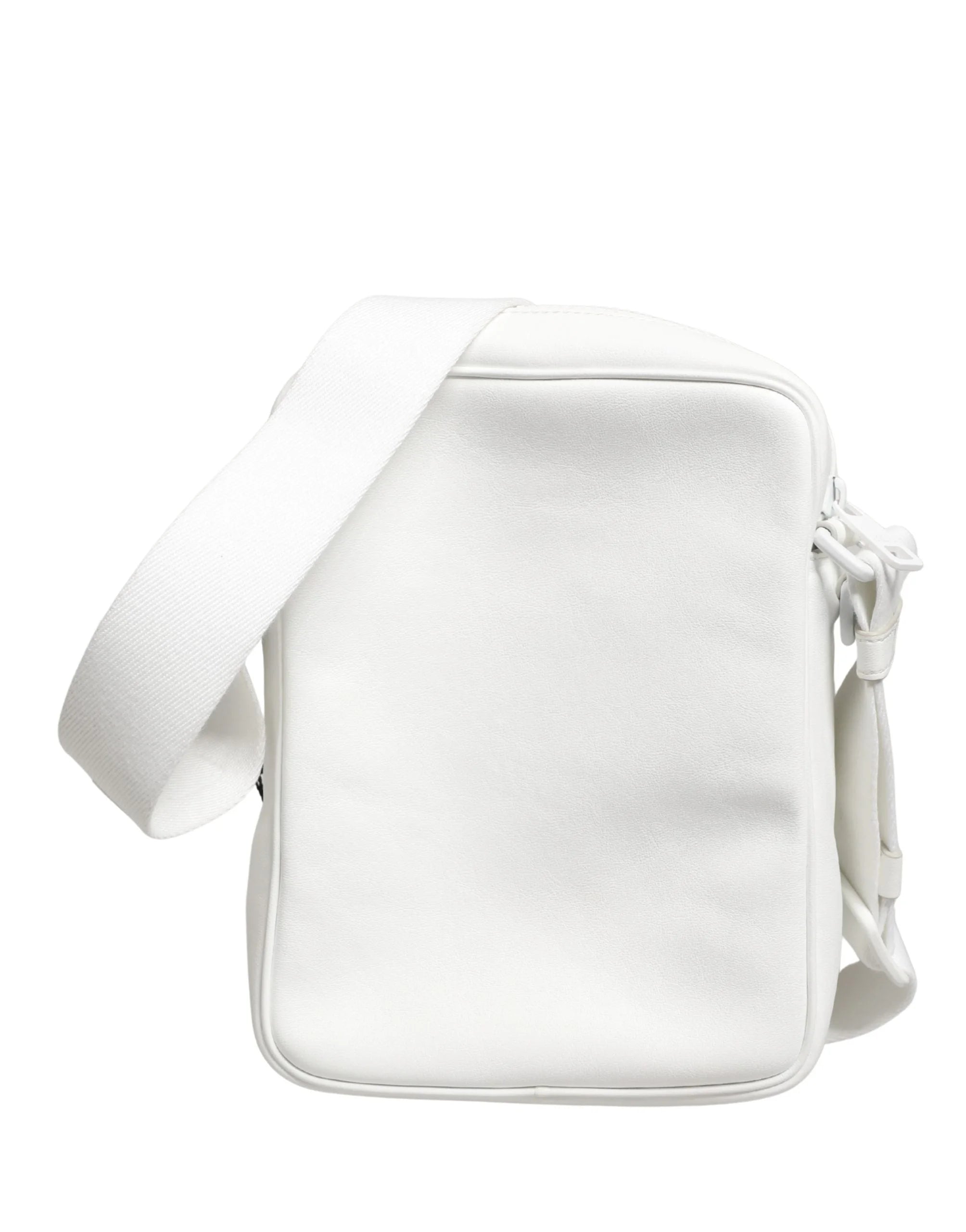 Dolce & Gabbana White Logo Plaque Crossbody Shoulder Borse Men Bag