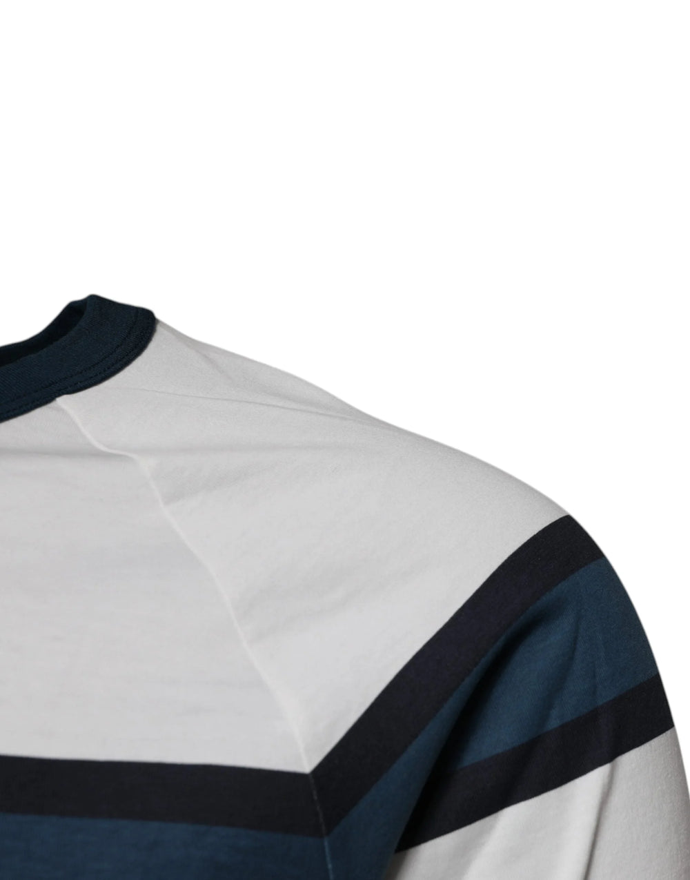 Dolce & Gabbana White Logo Print Cotton Men Crew Neck T-shirt - IT44 | XS - T-Shirts