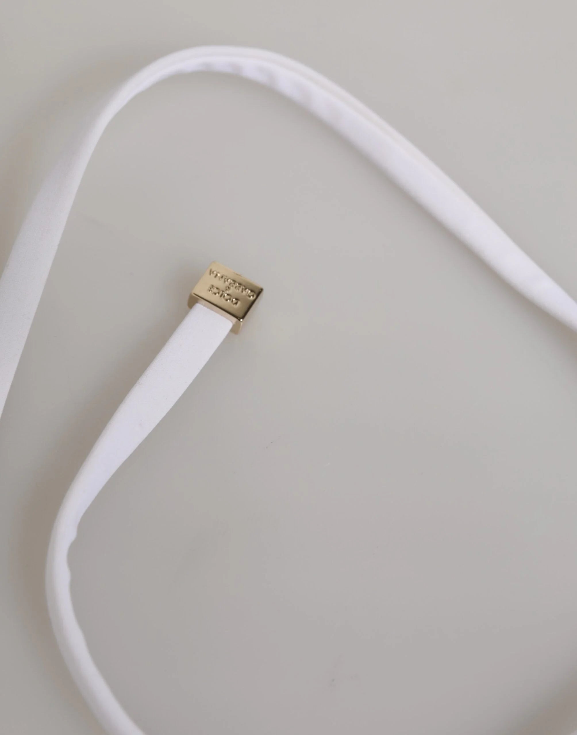 Dolce & Gabbana White Logo Swimsuit 2 Piece Top Bottom Swimwear - IT1 | XS - Classic Bikinis