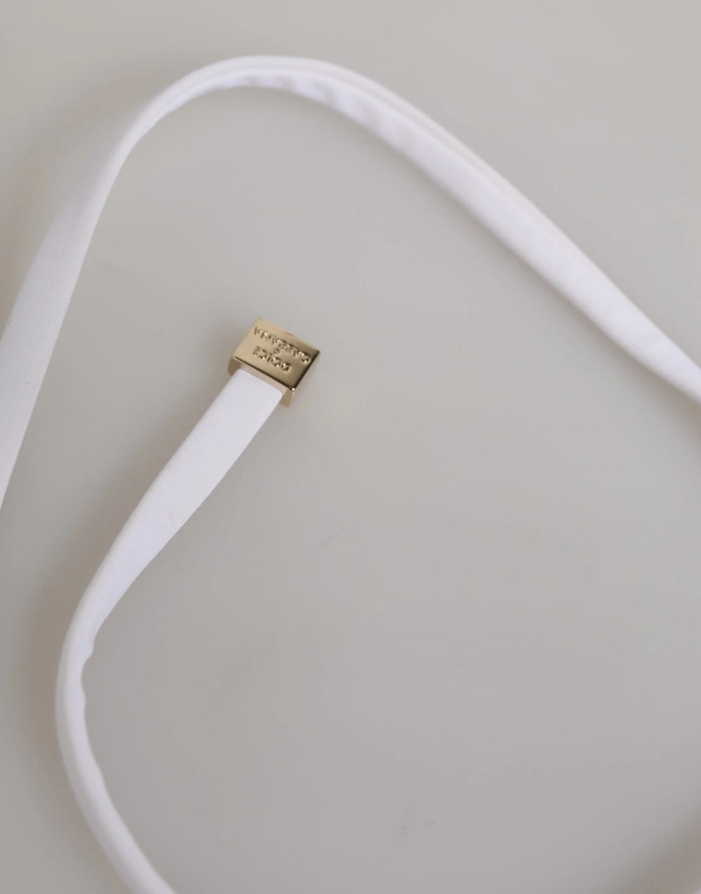 Dolce & Gabbana White Logo Swimsuit 2 Piece Top Bottom Swimwear - IT1 | XS - Classic Bikinis