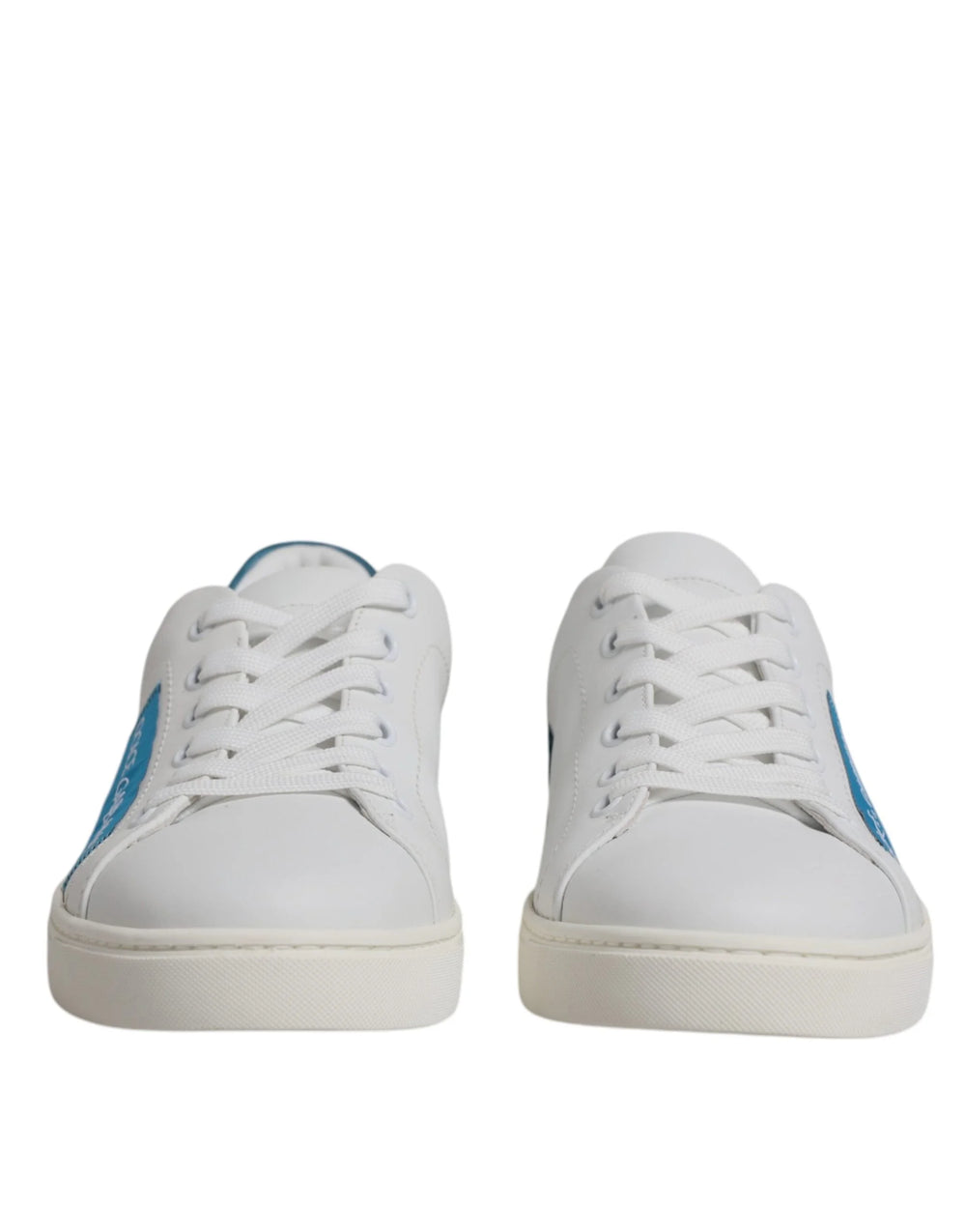 Dolce & Gabbana White London Calf Leather Sneakers Shoes - EU37/US7 - Sneakers