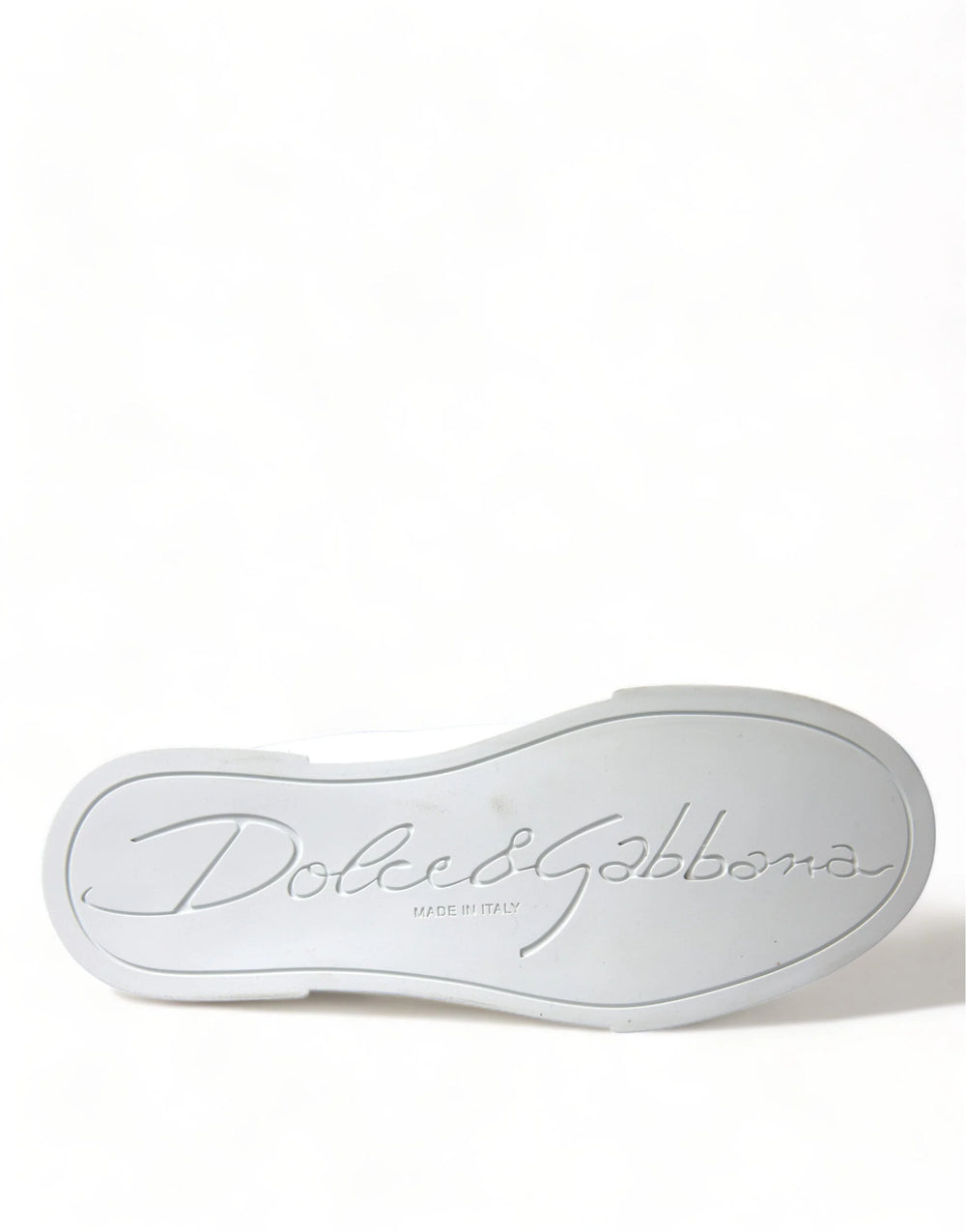 Dolce & Gabbana White Love Patch Portofino Classic Sneakers Shoes - EU36/US5.5
