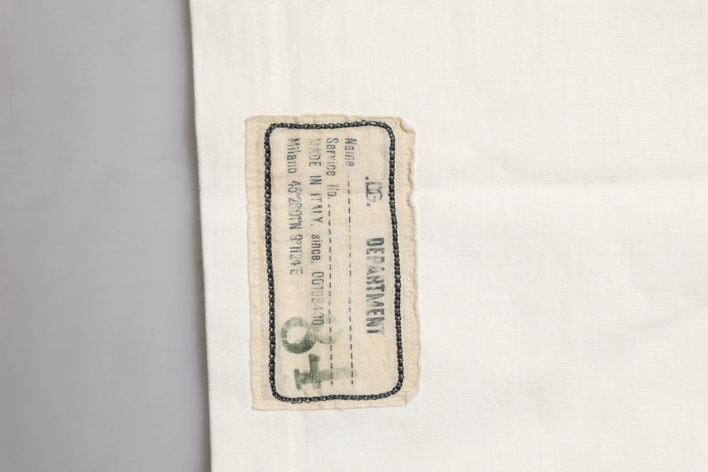 Dolce & Gabbana White Love Peace Cotton Men Crew Neck T-shirt - T-Shirts