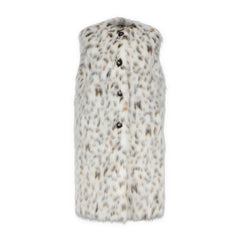 Dolce & Gabbana White Marabou Jackets & Coat - IT36|XXS - Overcoats