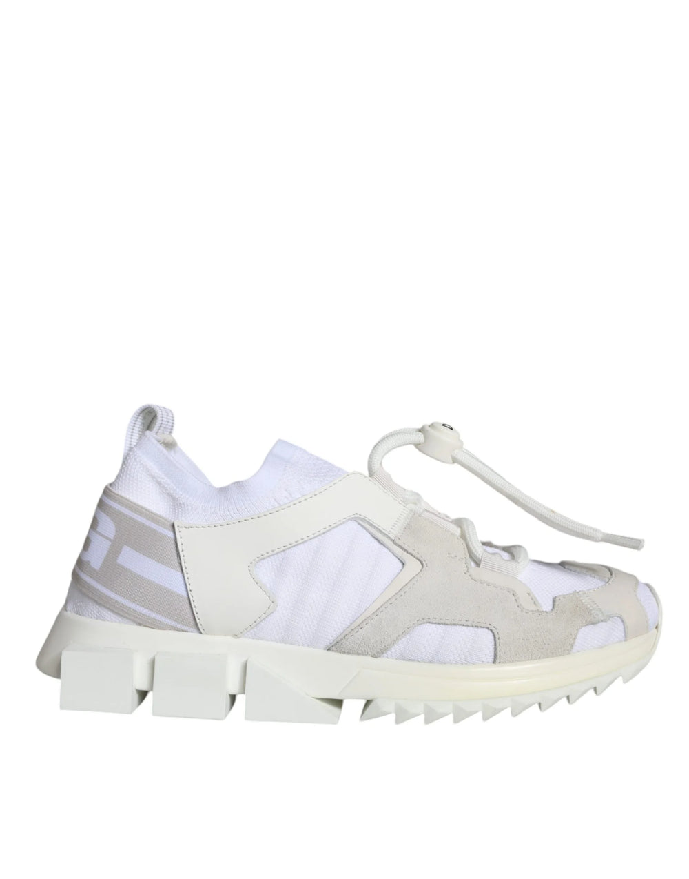 Dolce & Gabbana Biele sieťované tenisky Sorrento Trekking - EU36.5/US6