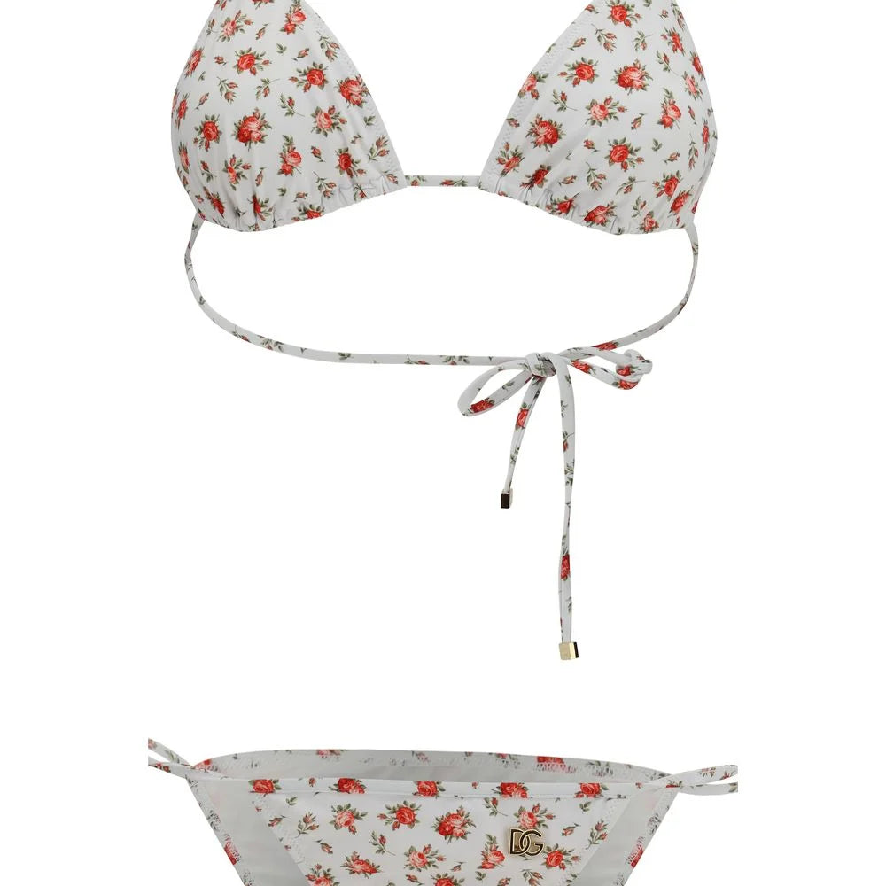 Dolce & Gabbana White Nylon Bikini - 2