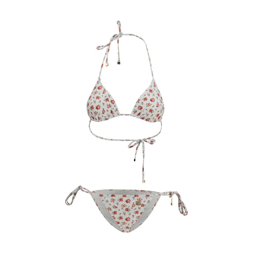 Dolce & Gabbana White Nylon Bikini - 2