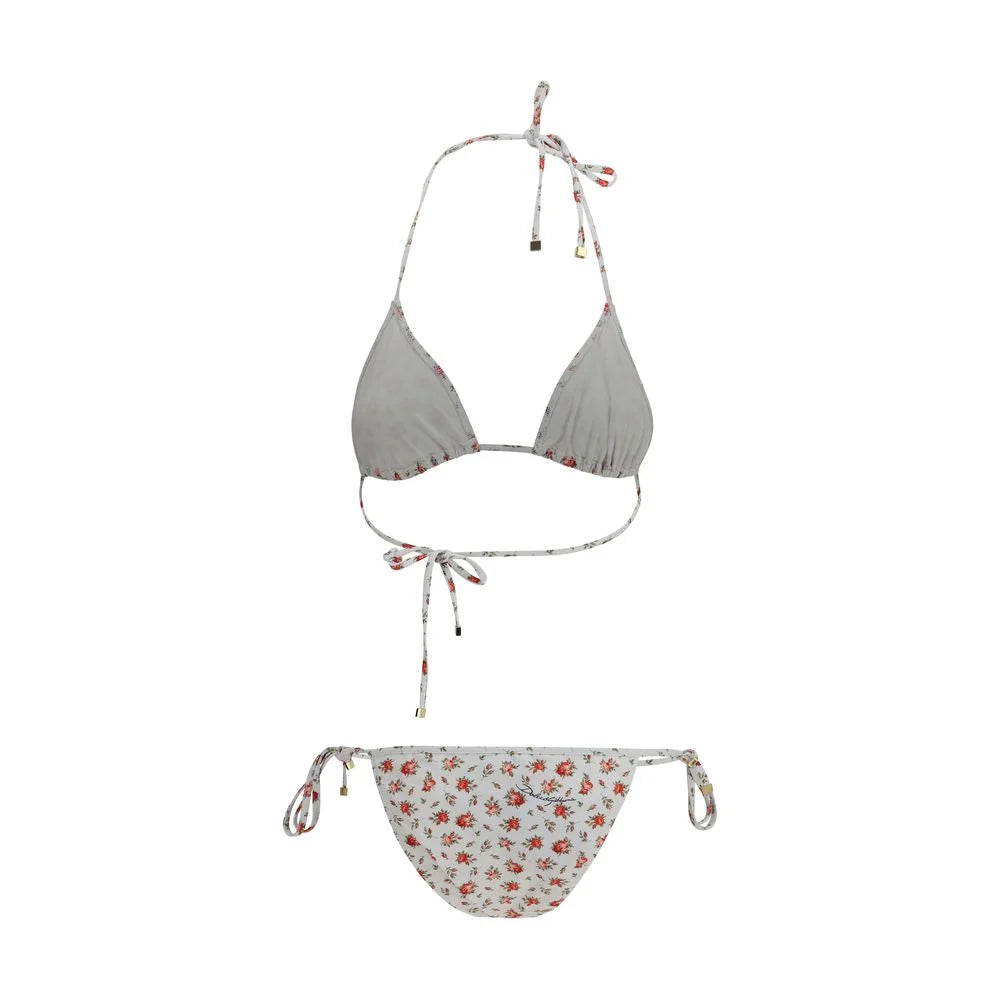 Dolce & Gabbana White Nylon Bikini - 2