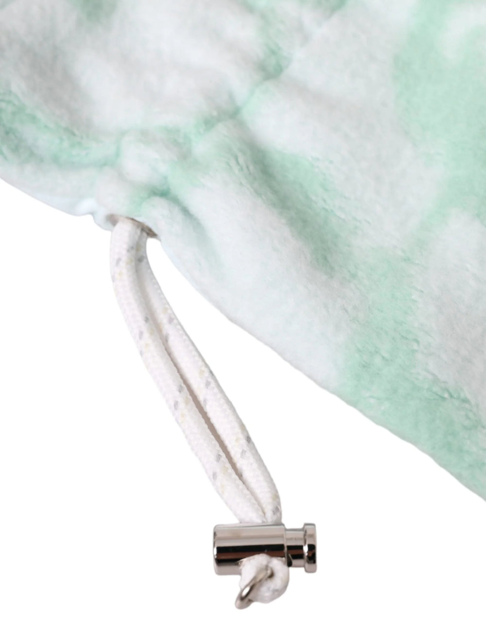 Dolce & Gabbana White Nylon Fleece Wrist Length Mitten Gloves - 8|M - Gloves & Mittens