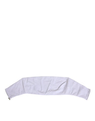 Dolce & Gabbana White Nylon Strapless Corset Top Underwear - IT40|S