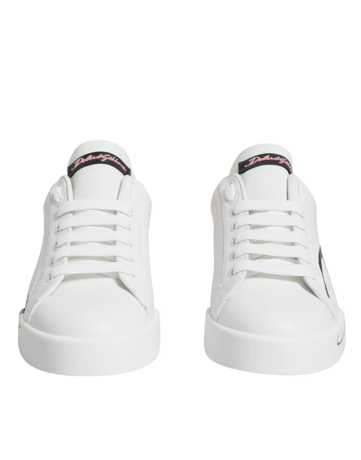 Dolce & Gabbana sneakers, Portofino i vitt och rosa