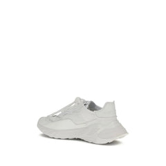 Dolce & Gabbana White Polyamide Athletic Sneakers - EU42.5/US9.5