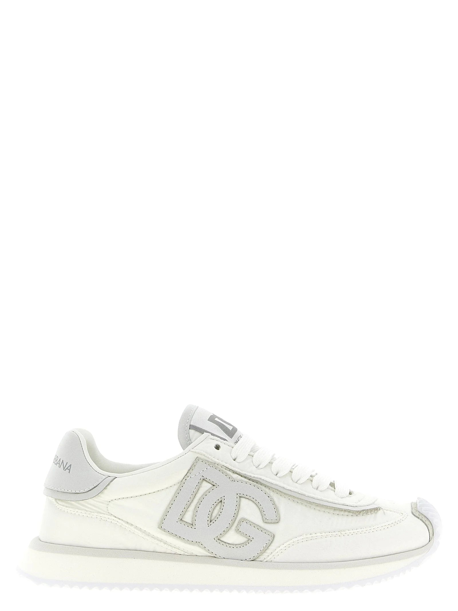 Dolce & Gabbana Witte Polyester Atletische Sneakers