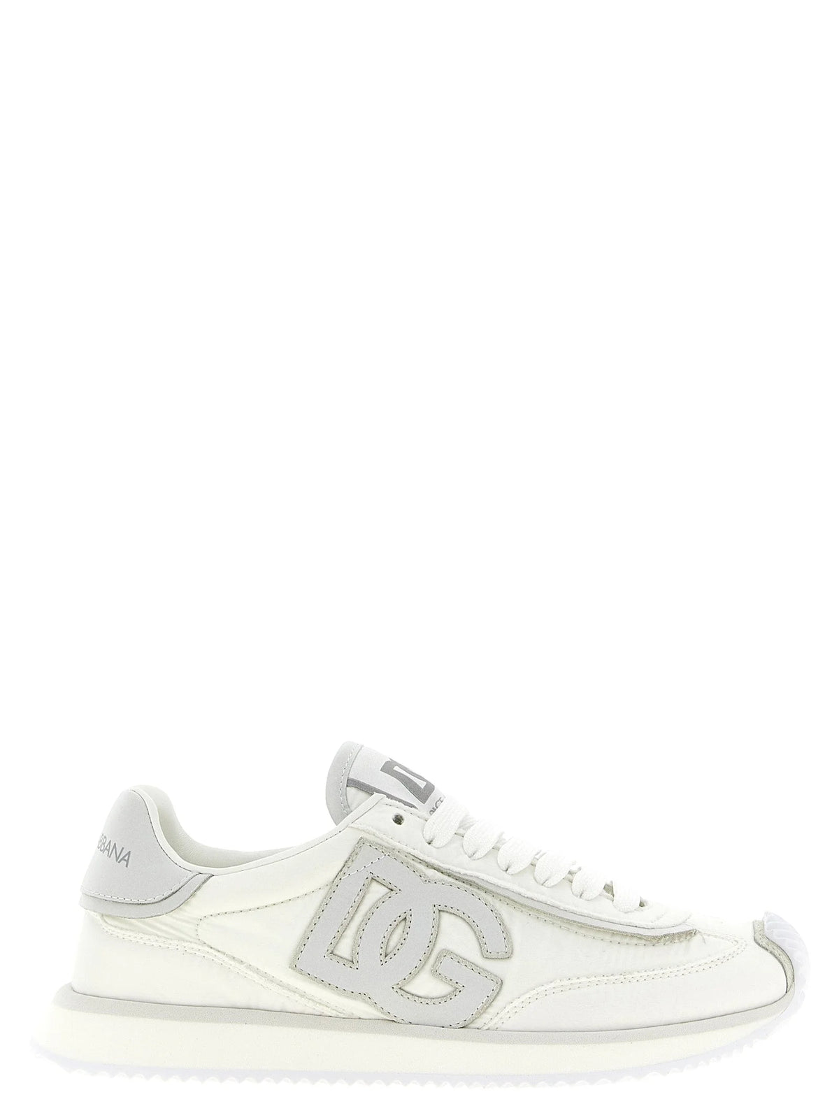 Dolce & Gabbana Witte Polyester Atletische Sneakers