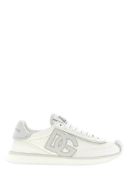 Dolce & Gabbana Witte Polyester Atletische Sneakers