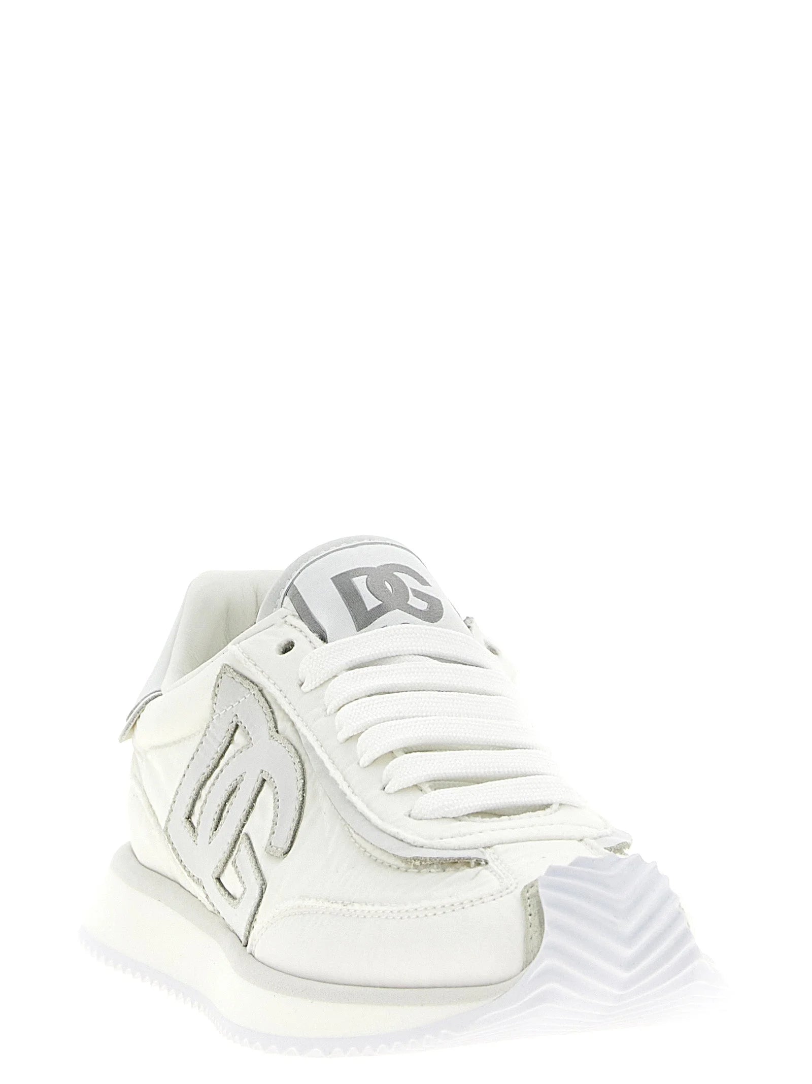 Dolce & Gabbana Witte Polyester Atletische Sneakers