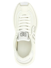 Dolce & Gabbana Witte Polyester Atletische Sneakers