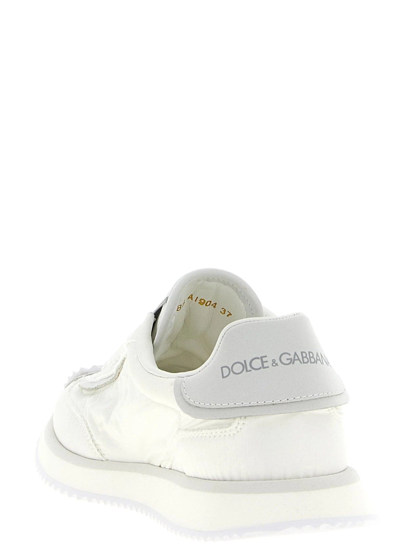 Dolce & Gabbana Witte Polyester Atletische Sneakers