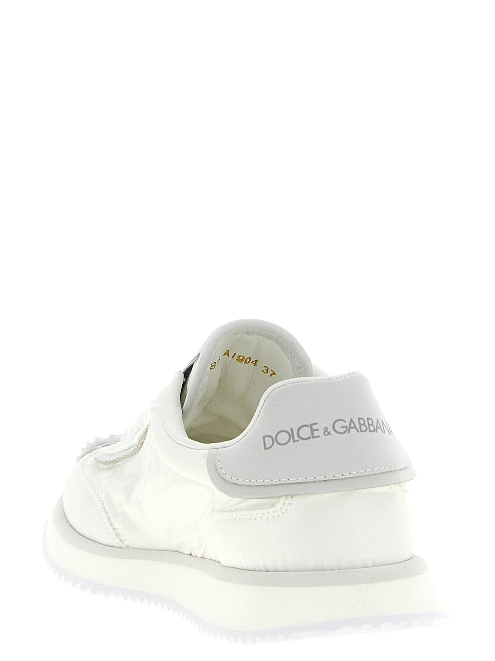 Dolce & Gabbana Witte Polyester Atletische Sneakers