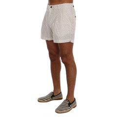 Dolce & Gabbana White Polyester Short And Mini Shorts - S