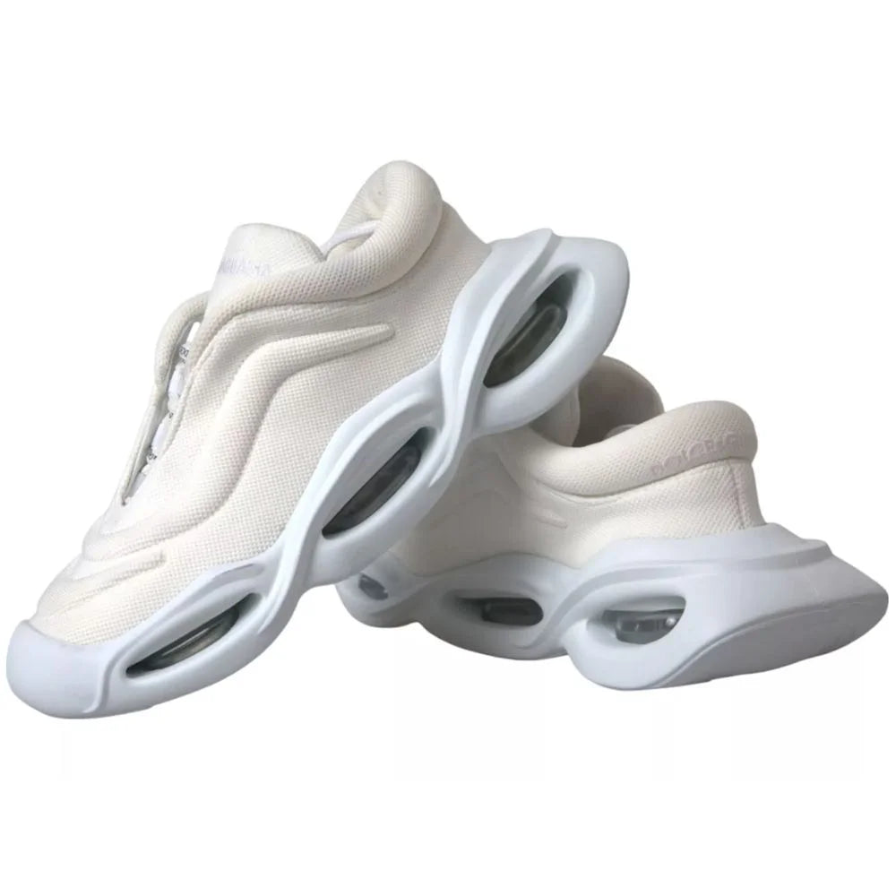 Dolce & Gabbana White Polyester Sneaker - EU37/US7 - Sneakers