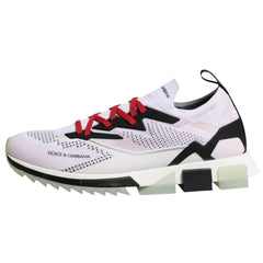 Dolce & Gabbana White Polyester Sneaker - EU39/US6
