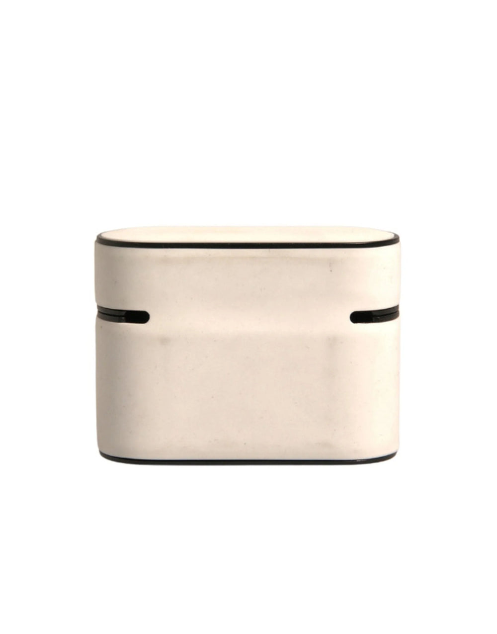 Dolce & Gabbana White PVC Embossed Logo Plaque Holder Airpods Case - Headphone Carrying Cases