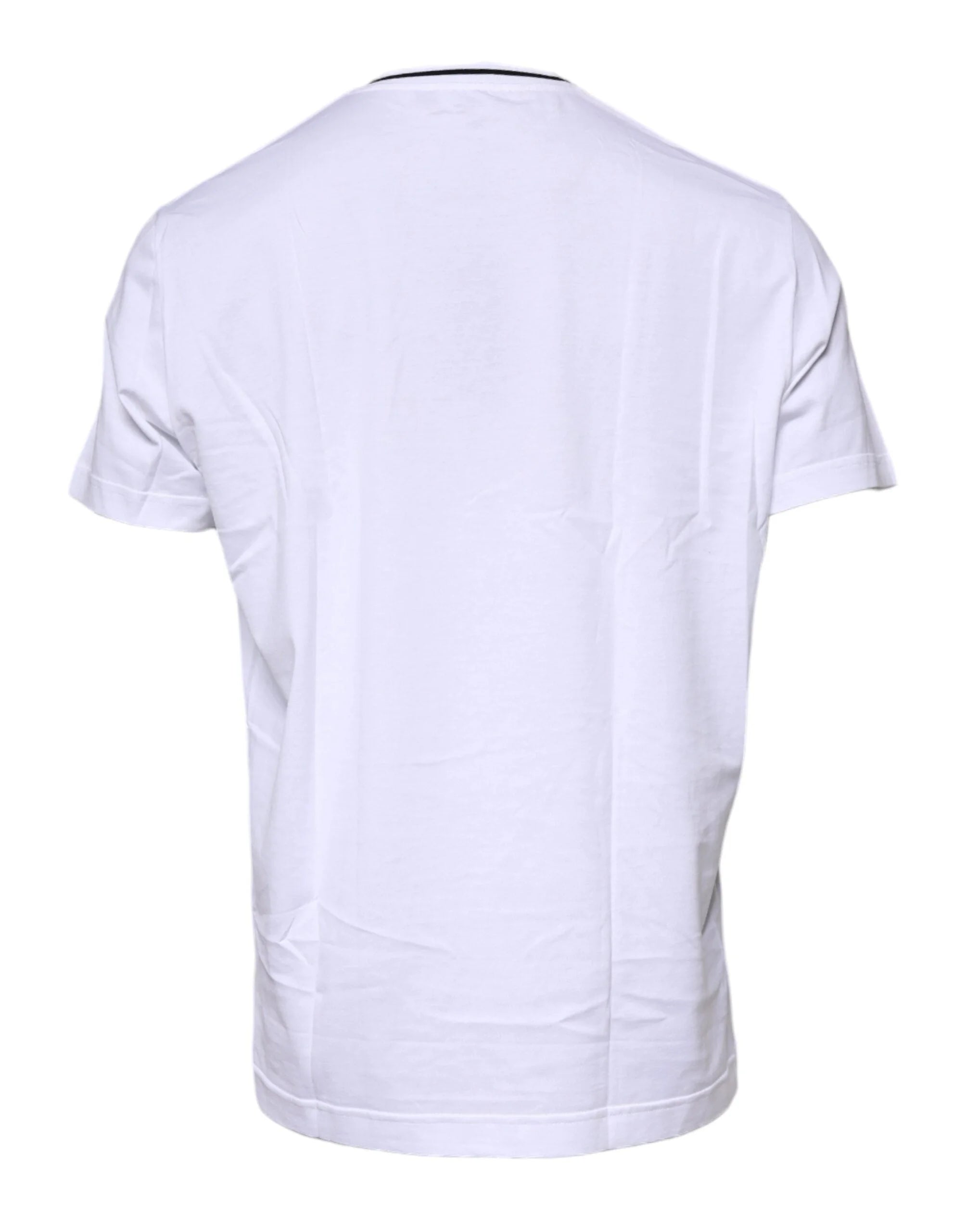 Dolce & Gabbana White Sacred Heart Short Sleeve T-shirt - IT56 | XXL - T-Shirts