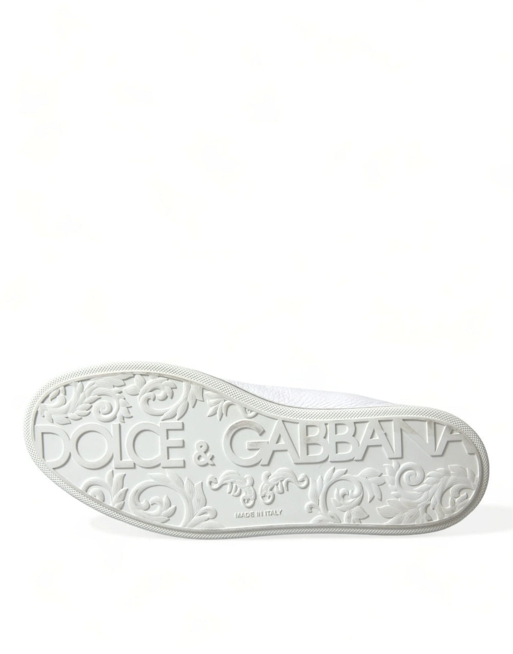 Dolce & Gabbana White Saint Tropez High Top Men Sneakers Shoes - EU40/US7 - Sneakers