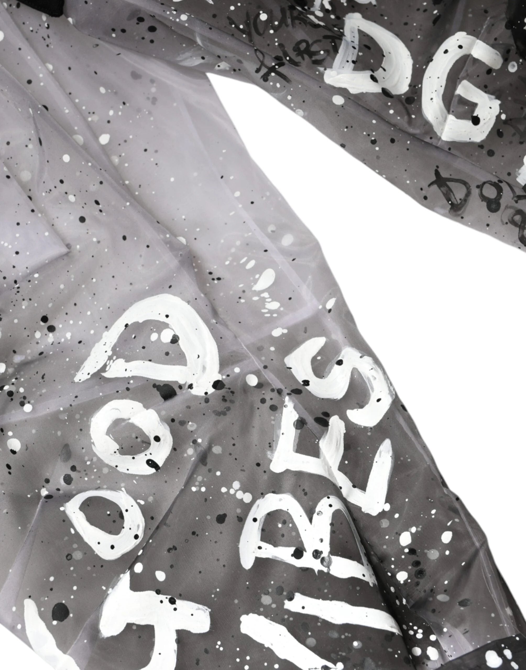 Dolce & Gabbana White See Through Logo Cropped Cargo Pants - IT40|S - Cargo Pants