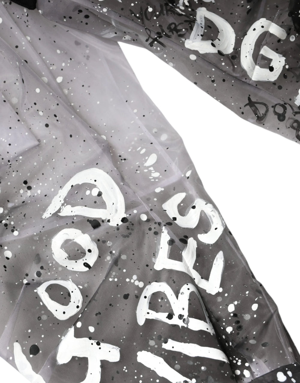 Dolce & Gabbana White See Through Logo Cropped Cargo Pants - IT40|S - Cargo Pants