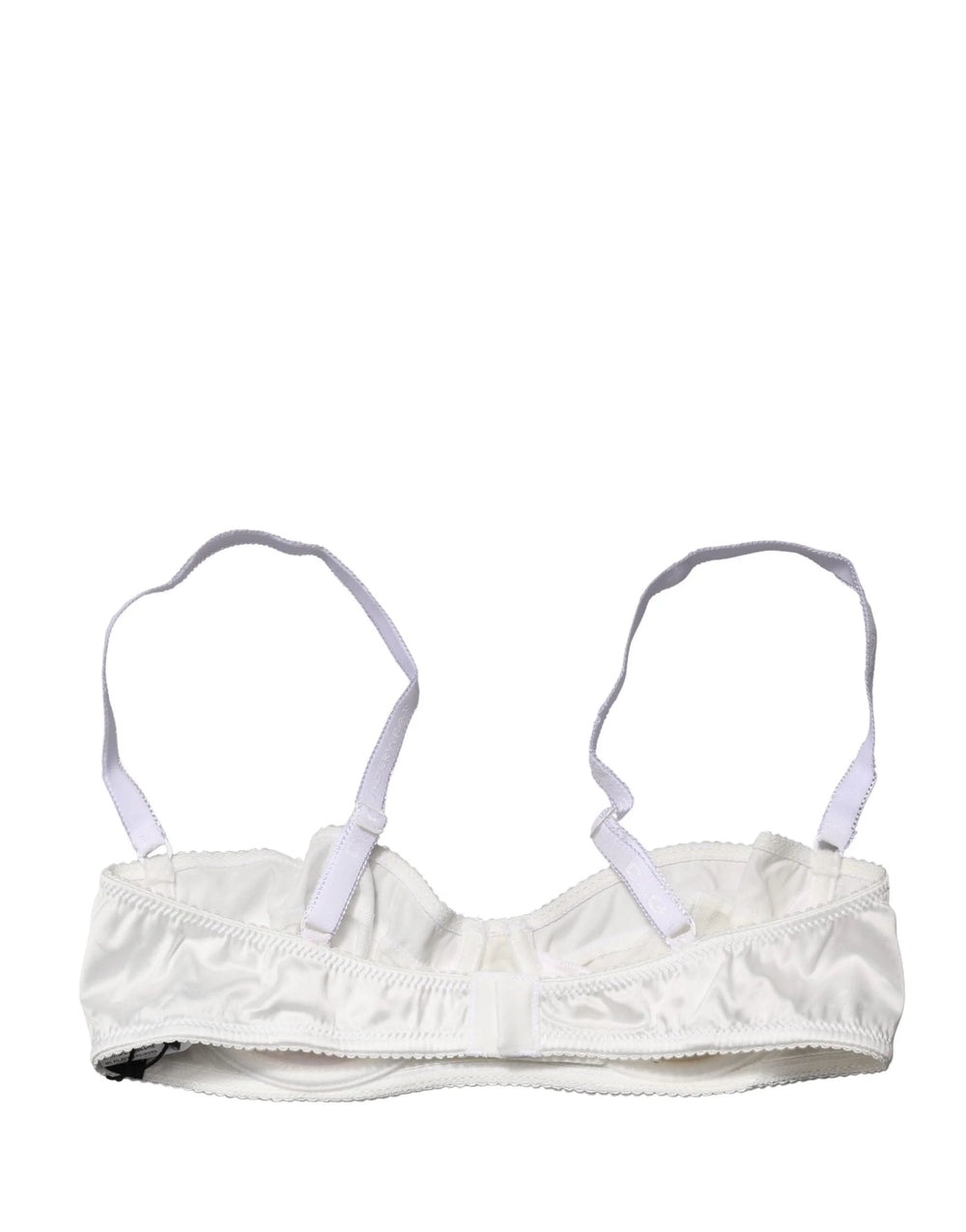 Dolce & Gabbana White Semi-Pad Underwire Balconette Bra Underwear - IT2 | S