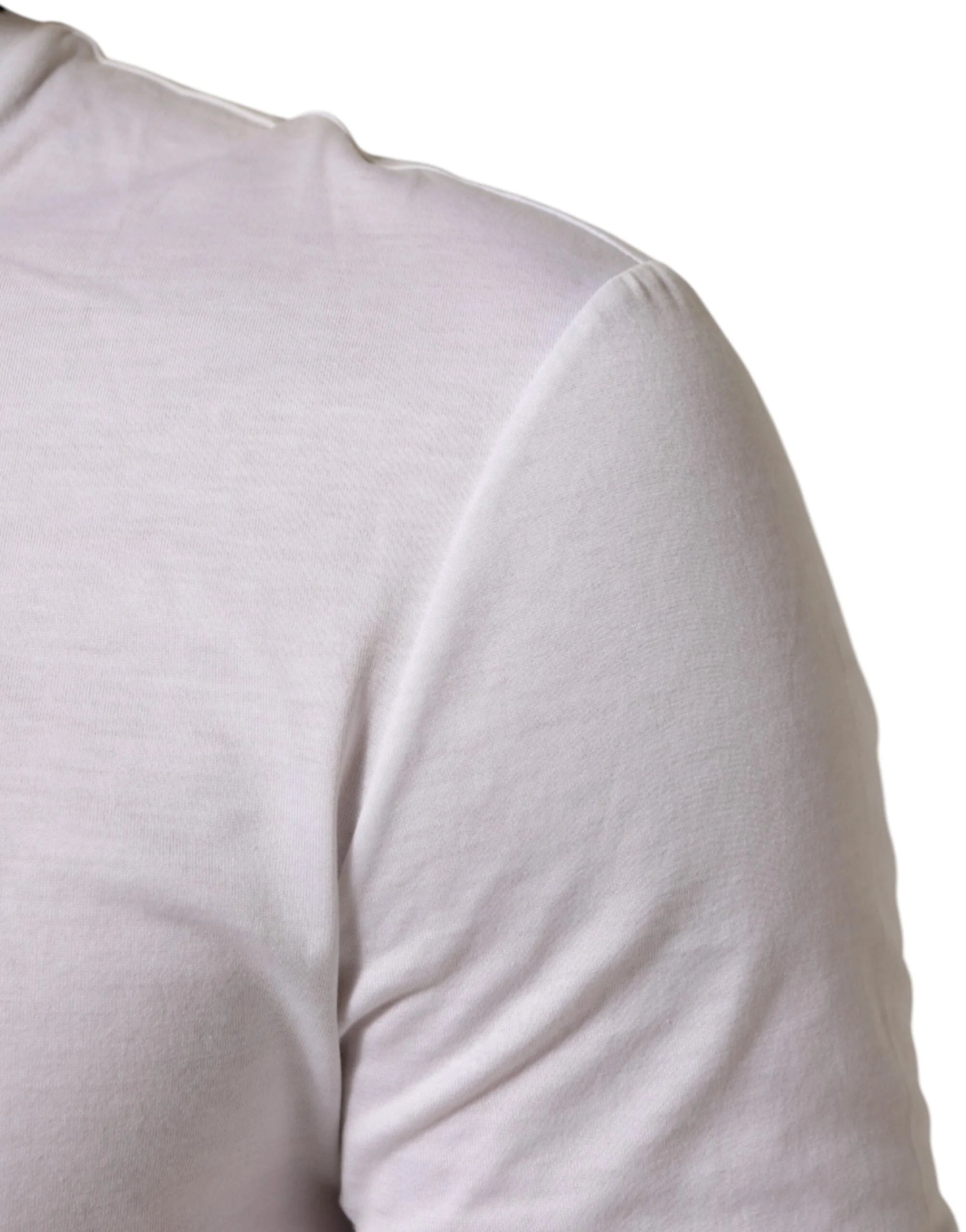 Dolce & Gabbana White Short Sleeves Round Neck Men Underwear T-shirt - IT4 | S - Men’s Undershirts