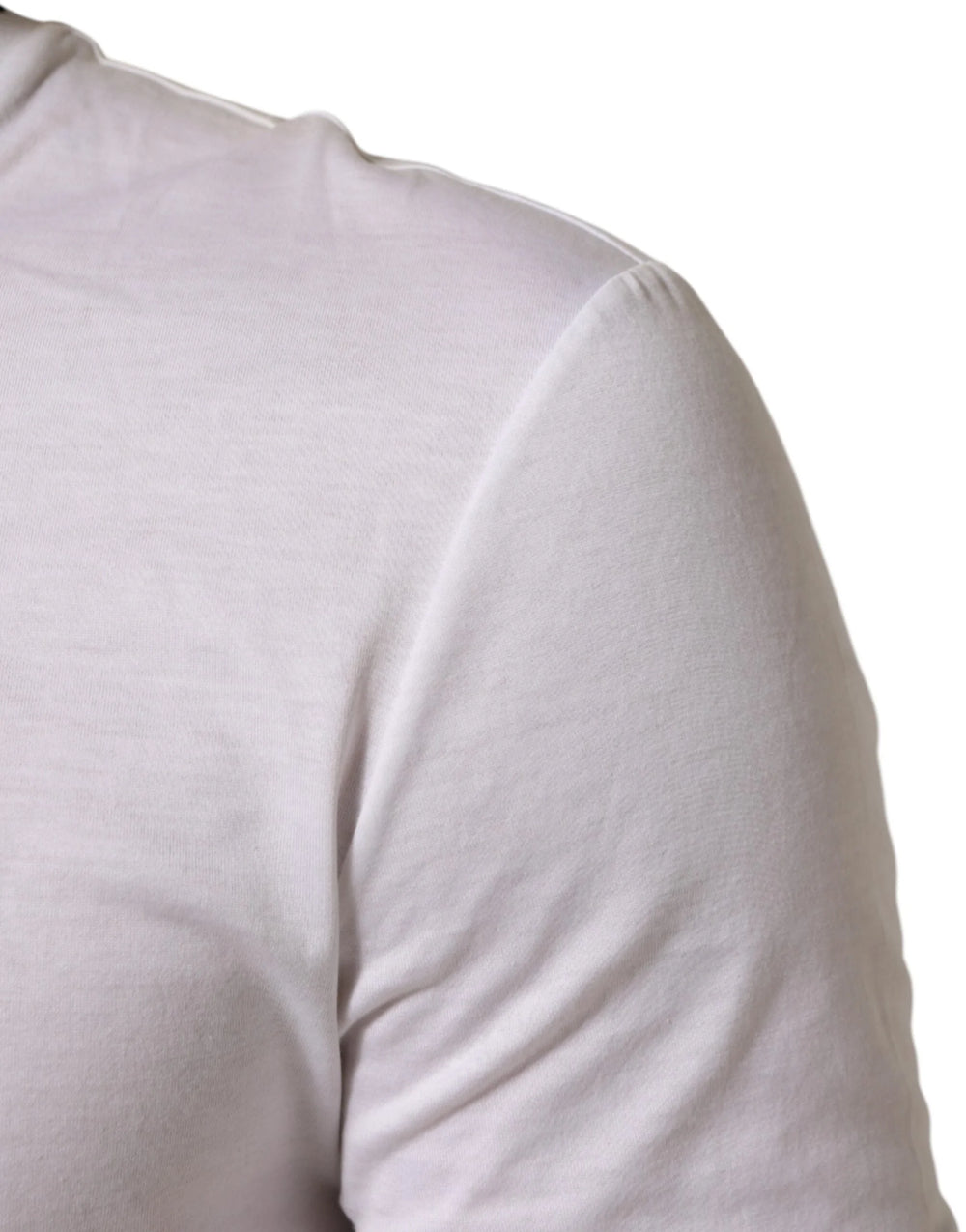 Dolce & Gabbana White Short Sleeves Round Neck Men Underwear T-shirt - IT4 | S - Men’s Undershirts