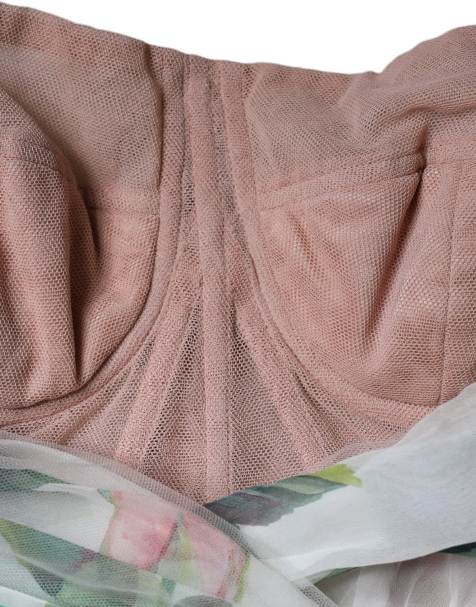 Dolce & Gabbana White Silk Floral Print A-line Midi Dress - IT50|3XL - Dresses