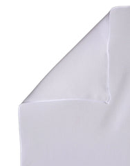 Dolce & Gabbana White Silk Neck Wrap Shawl Stole 200cm x 64cm Scarf