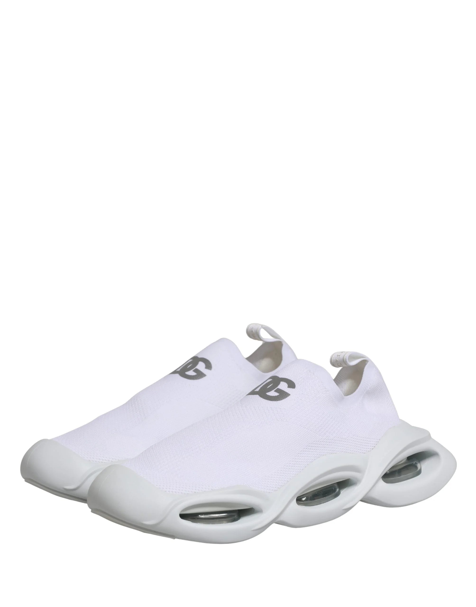 Dolce & Gabbana Vita sneakers med vågdetaljer, slip-on, låg modell