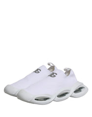 Dolce & Gabbana Valkoiset Slip-On Wave Matala Tennarit - Tennarit