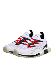 Dolce & Gabbana White SORRENTO Sport Stretch Sneakers Shoes - EU47/US14 - Sneakers