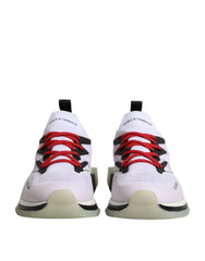 Dolce & Gabbana White SORRENTO Sport Stretch Sneakers Shoes - EU47/US14 - Sneakers