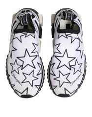 Dolce & Gabbana White Stars Sorrento Low Top Sneakers Shoes - EU36/US5.5 - Sneakers